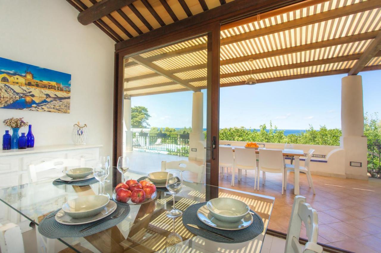 Villa Maria Una Finestra Sul Mare Valderice Kültér fotó