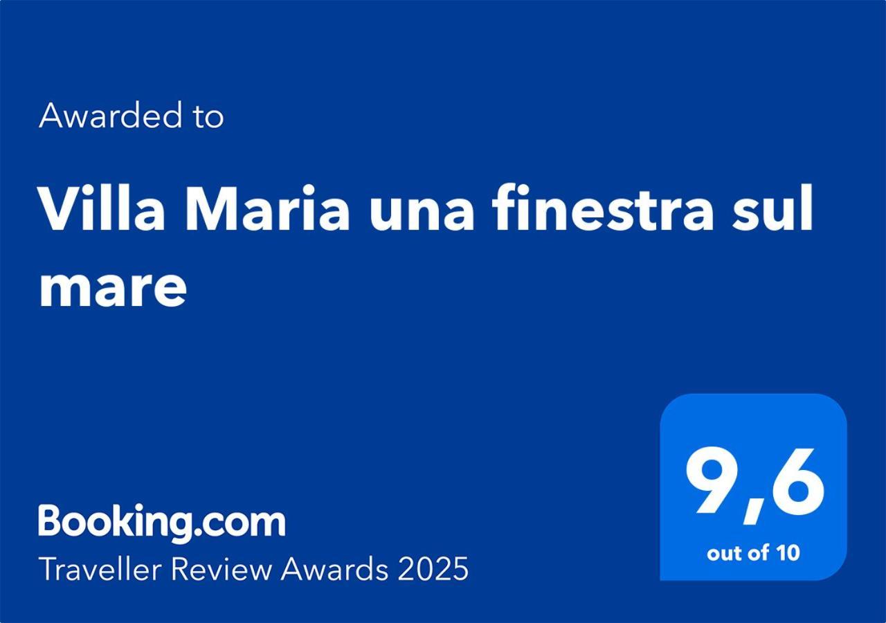 Villa Maria Una Finestra Sul Mare Valderice Kültér fotó
